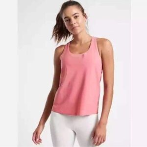 Athleta Ultimate 2 in 1 Support Tank Top-Size XS-Mauve Pink